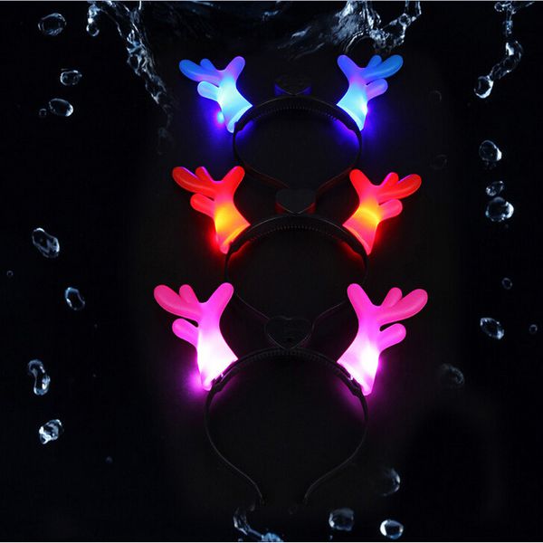 

мультфильм светодиодной вспышкой рога шпилька повязка на голову хэллоуин ну вечеринку реквизит костюмированный бал-концерт вечеринку декор р