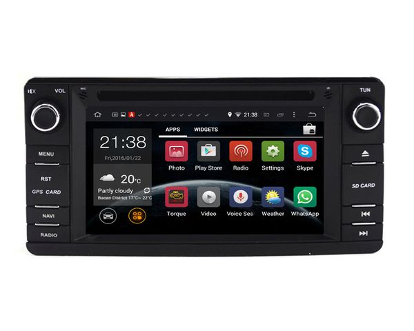 Android 5.1 Car DVD GPS per MITSUBISHI ASX / DELICA V / L200 IV / LANCER X / EX / OUTLANDER III / PAJERO IV / PAJERO SPORT II