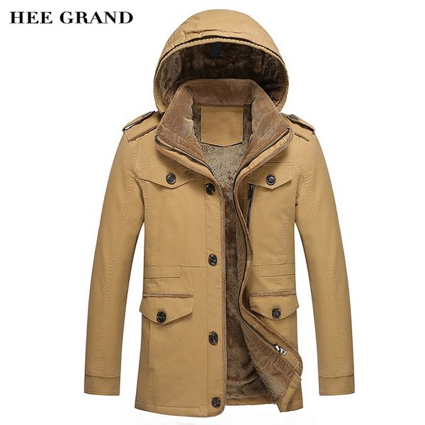 

fall-men's jacket 2016 new arrival for autumn and winter thickening of cotton fashion overcoat four colors plus size m-6xl mwm1311, Black;brown