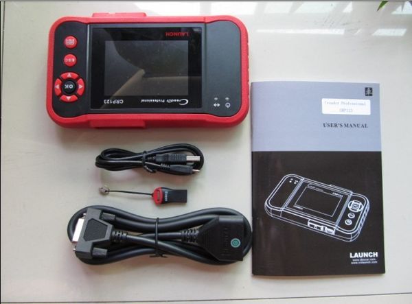 

launch x431 creader crp123 pro code scanner 100% original launch credaer vii+ obd2 eobd scanner