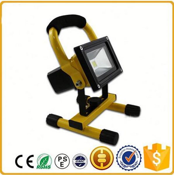 

led emergency light 10w/20w/30w/50w rechargeable led floodlights battery backup ac85-265v led portable flood lights