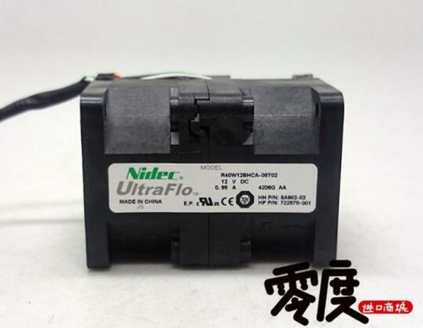 Оптовая продажа: NIDEC R40W12BHCA-08T02 12 В 0,95A форсированный вентилятор