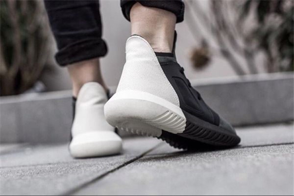 Adidas Tubular Viral Sneakers in Black White Akira