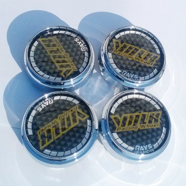 

4x for volk rays carbon wheel covers center hub caps universal 68mm car wheel covers chrome abs wheel center hub caps 4pcs/lot