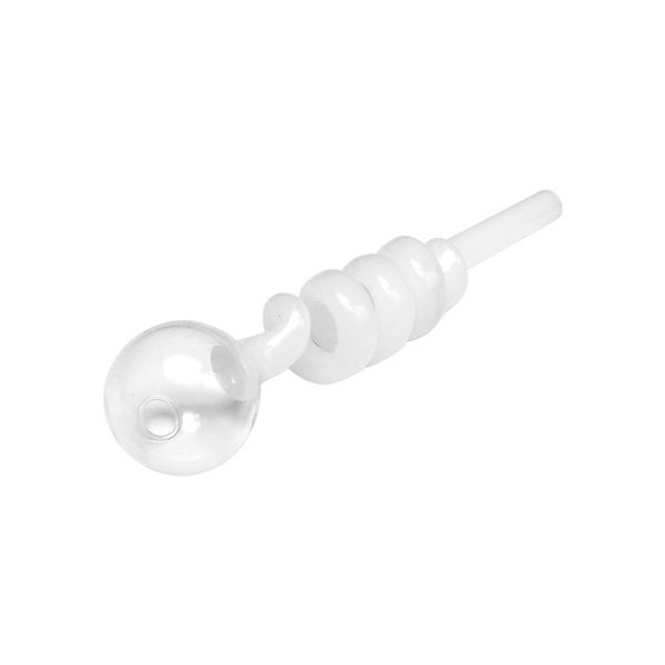 Fábrica Grandes tubulações de vidro curvadas Burners de óleo Balanceador Fumar Bubbler Pyrex Acessórios de tubos