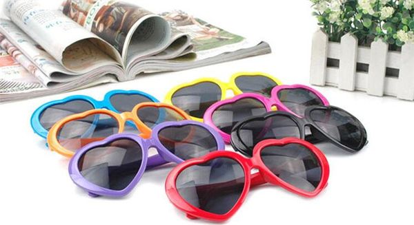

100pc 11color heart gla e ungla e heart haped ungla e influx of people love retro over ized mirror tyle women d653