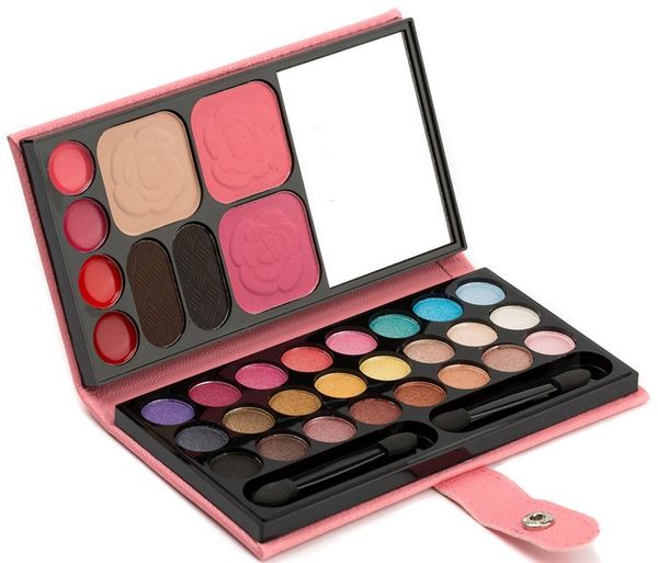 

women pearl eyeshadow palette combination bag eye shadow earth color eye shadow pearl bare makeup brushes 33 color