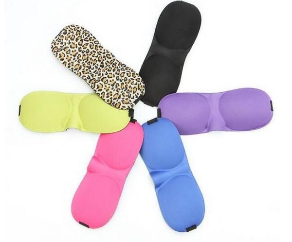 

3d портативный мягкий travel отдых спящего помощи маска для глаз крышка eye patch спальная маска чехол