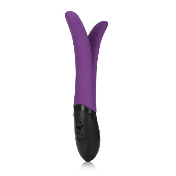 Lila wasserdichter Dildo-Vibrator G-Punkt Multispeed-Massagegerät-Sexspielzeug, weiblicher Erwachsener # R28