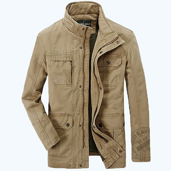 

AFS JEEP марка Мужская хорошего качества Весна Осень куртки мужские хлопчатобумажны