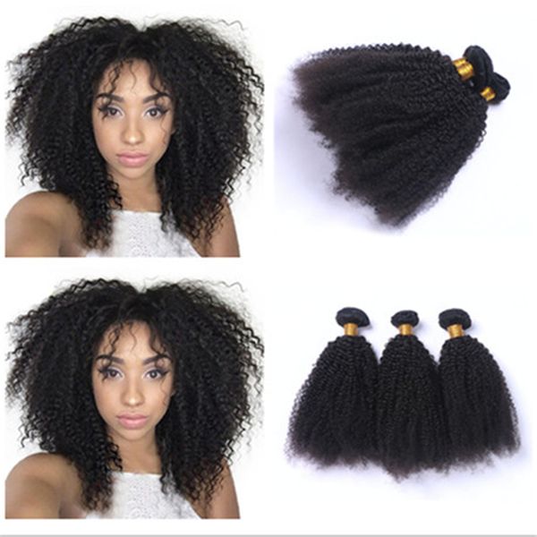 Hot Sale Cheap Kinky Curly Human Hair Bundles 8a Mongolian Afro