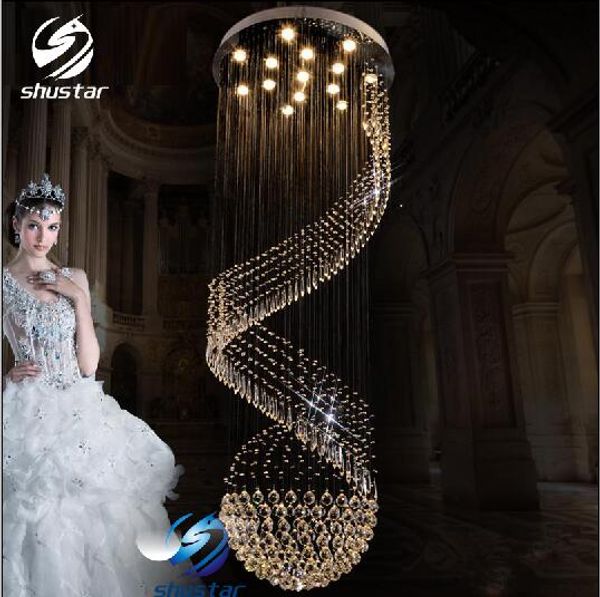 

светодиодная хрустальная люстра k9 прозрачный потолочный светильник подвесные светильники люстры внутреннее освещение led gu10 4 ~ 20leds го