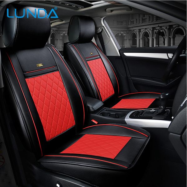 Front Rear Luxury Leather Car Seat Covers For Honda Crv Xrv Odyssey City Crosstour Crider Vezel Accord Car Accessories Seat Covers For Truck Seat
