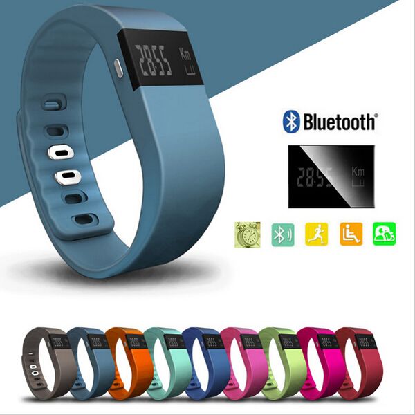 

tw64 smart bracelet bluetooth smart wristbands smart watch waterproof passometer sleep tracker function for android ios system retail + box