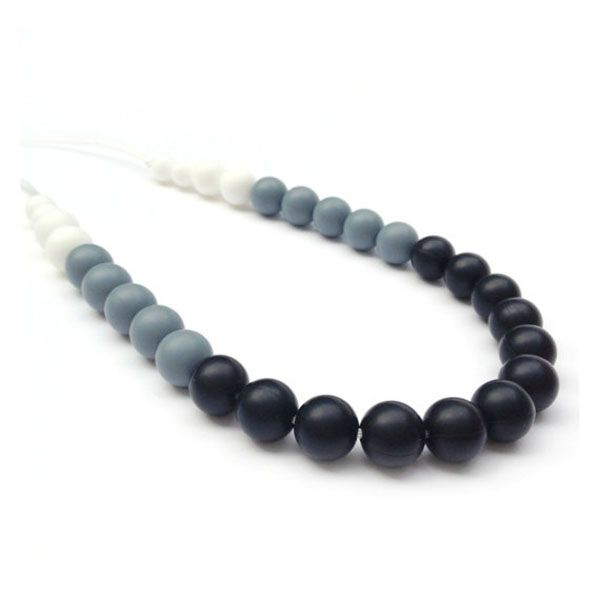 BABY Silicone Teething Nursing Breastfeeding Necklace chew chewable jewelry