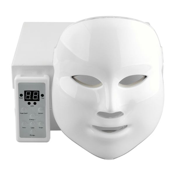 

7colors korean led pdynamic facial mask home use beauty equipment anti-acne skin rejuvenation pdynamic masks gold ,white 2 style