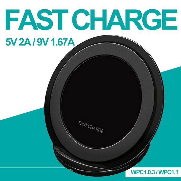 

смарт-телефон зарядных устройств универсального беспроводное зарядное устройство 10w одновременно зарядка для s7 s8 край самсунга примечания