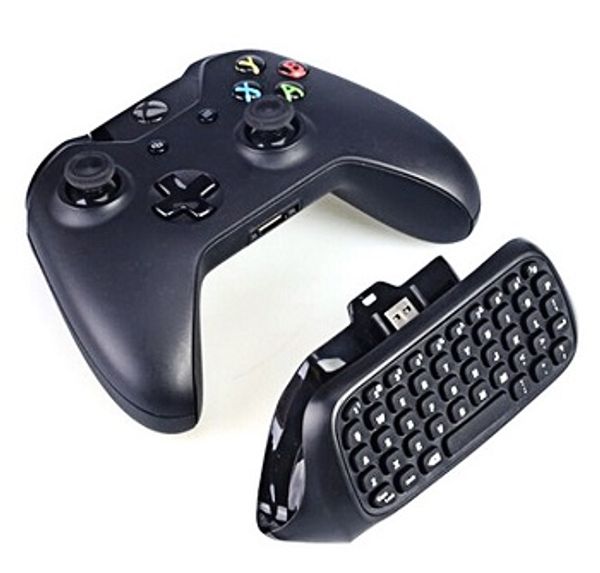 

2.4g mini bluetoothe wireless chatpad test message qwerty keyboard for xbox one slim controller keyboards usb receiver