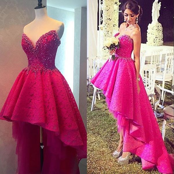 High Low Prom Dresses 2018