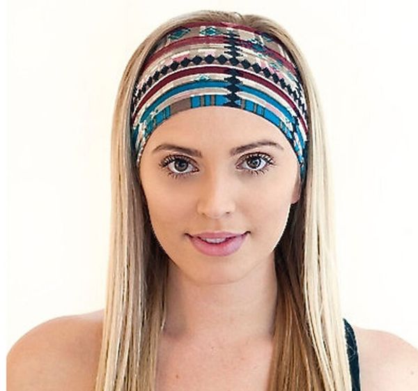 2020 Hot Women Girls Headbands By Hippie Runner Yoga Headband