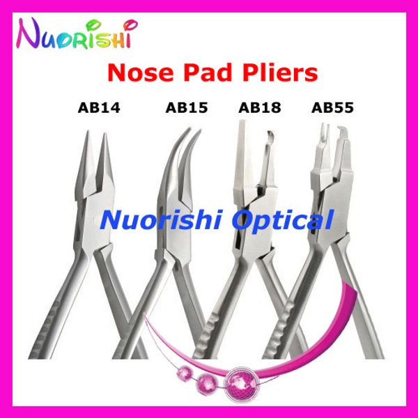 

wholesale- glasses nose pad plier ab14 ab15 ab18 ab55, Silver