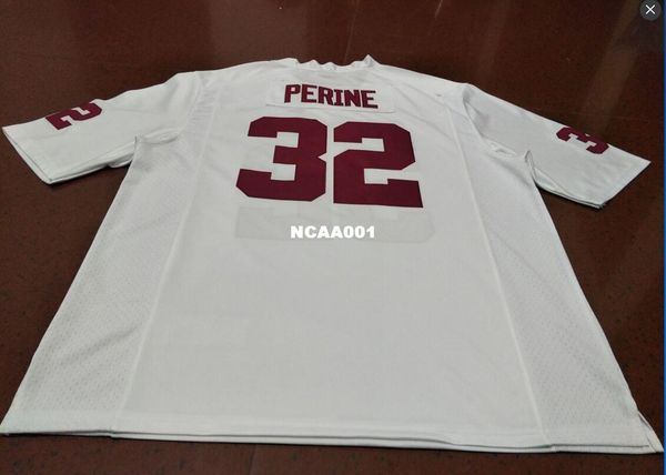 

men #32 samaje perine red white oklahoma sooners alumni college jersey or custom any name or number jersey, Black;red