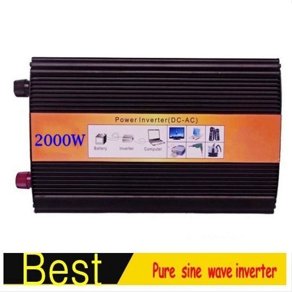 

pure sine wave power inverter 2000w dc 12v to ac 220v 230v 240v dc ac power converter / 12vdc to 110vac ing