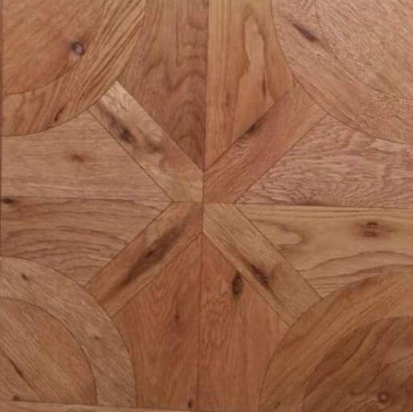 Rovere bianco pavimenti in legno ingegnerizzato pavimento in legno curva medaglione intarsio bordo decorazione della casa carta da parati mobili moderni rivestimenti murali tappeti tappeti fondali