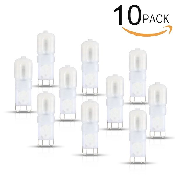 2019 G9 Led Light Bulbs 110v 2 5w 25 Watt Halogen Light Bulbs Replacement Warm White Soft White 2700k Led G9 Bulbs Led Bulbs For Ceiling Fans From