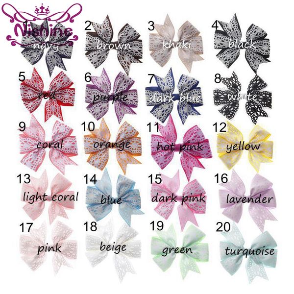 Nishine 3 4 Threaded Ribbon Bows For Diy Hair Accessories Lace Ribbon Bows For Diy Hair Accessories