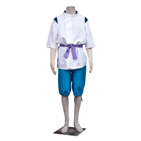 Anime Miyazaki Hayao Spirited Away Haku cosplay costume Custom New Free Shipping