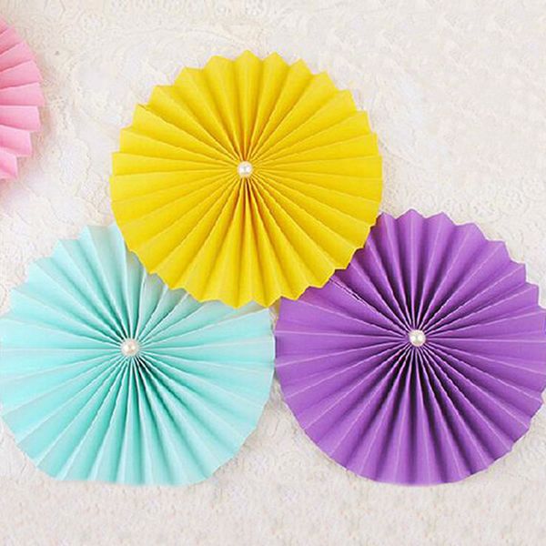 tissue paper cut out paper fans pinwheels hanging flower paper crafts for showers wedding party birthday festival decoration of party decoration party paper flower cut out