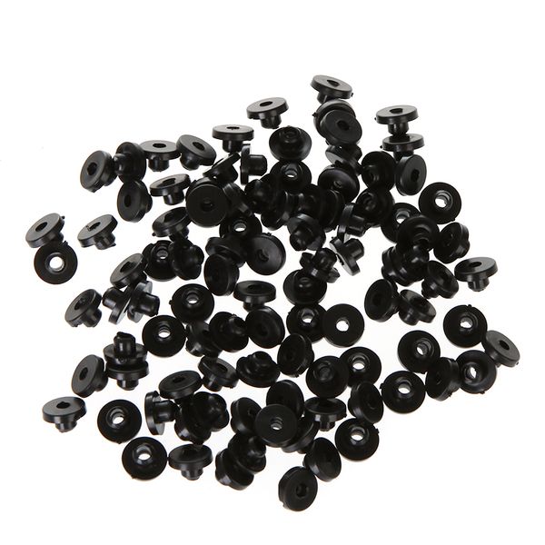 

wholesale 1000pcs/lot black rubber grommets nipples for tattoo machine needles