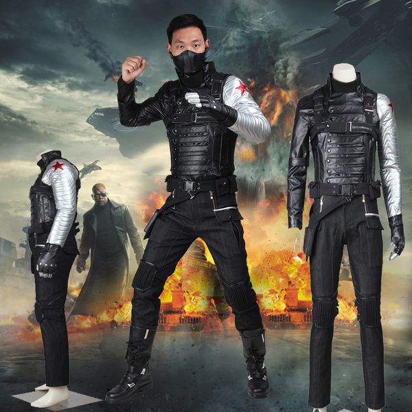 Apparel Captain America 2 Winter Soldier James Buchanan Bucky