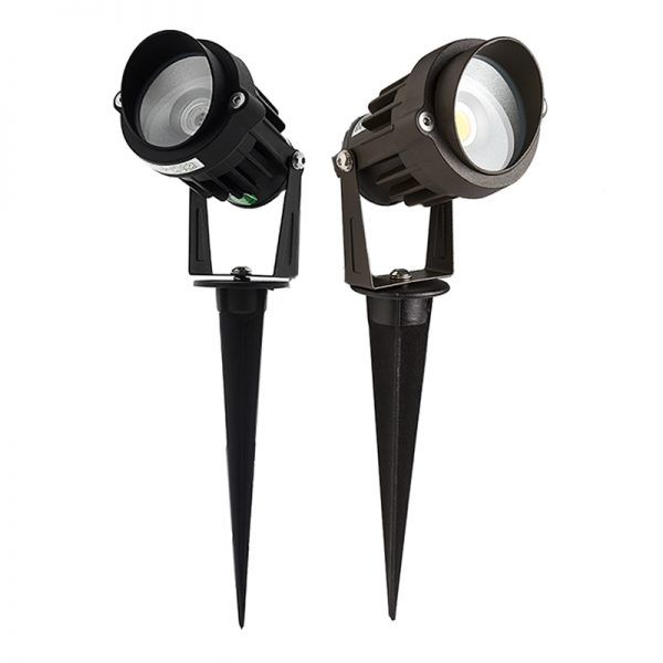 2019 6w Led Landscape Spotlight 12v 110v Outdoor Waterproof Path Light Low High Voltage Lamp With Spike Stand For Garden Yard Pathways Lawn From