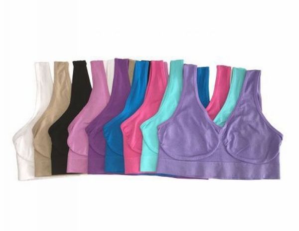

factory directly seamless bra microfiber pullover bra body shape sport bra in stock