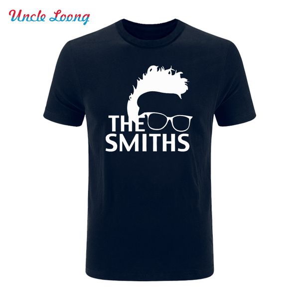 

оптовая продажа-the smiths майка винтаж 80-х morrissey ретро печати шейла белый рок панк-рок печати футболка хлопок многоцветный опционально, White;black