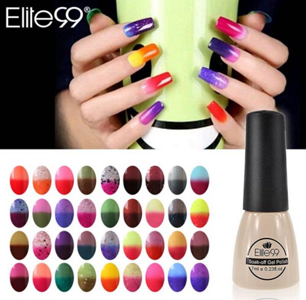

color changing nail polish chameleon gel need uv lamp curing 96 color 7ml art gel to pick for nail art diy decoration, Red;pink