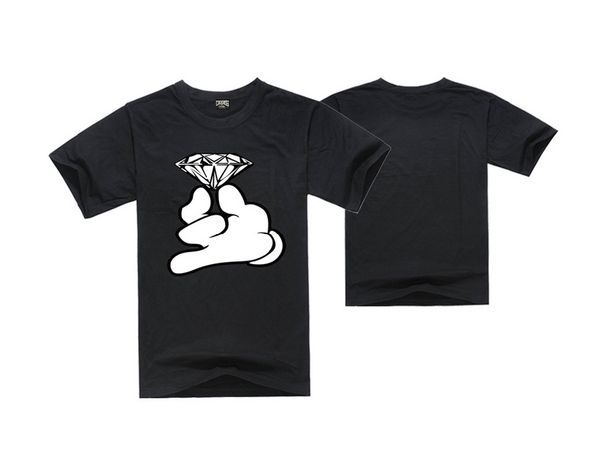 

new arrival men designer s-5xl t shirt casual fit running sport insert color. printing tees crooks and castles, White;black