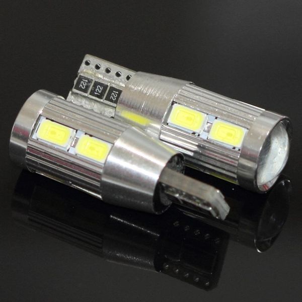 Освещение DC12 CANBUS NO Ошибка автомобиля автомобиля 5630 SMD LED Haft Light 168 T10 W5W Лампа лампы