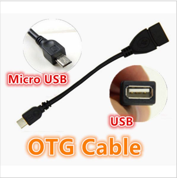 

100% тестирование стандартного хоста USB к мужчине Micro USB OTG Кабельный адаптер для Samsun