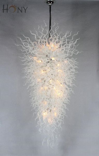 

бесплатная доставка ac светодиодные лампы 110в / 240в турецкий романтический спальня light contemporary pure white murano люстра