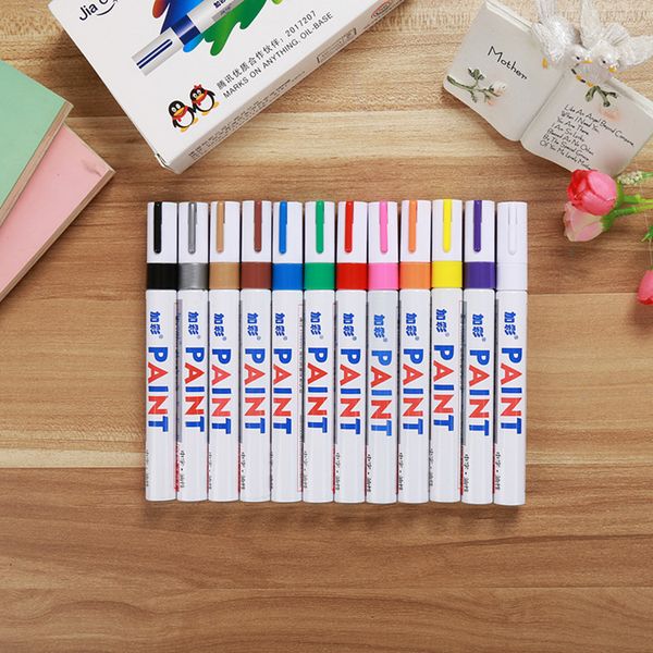 

экологичные письменные принадлежности 12 color graffiti цвета краски pen color paint мебель graffiti pen краска знаки канцелярского маркер, Black;red