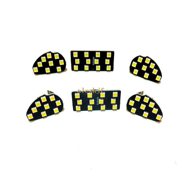 

6pcs led car interior reading lights case for ford mondeo winning 2007~2013, led car decorative lights, high brightness, simple installation