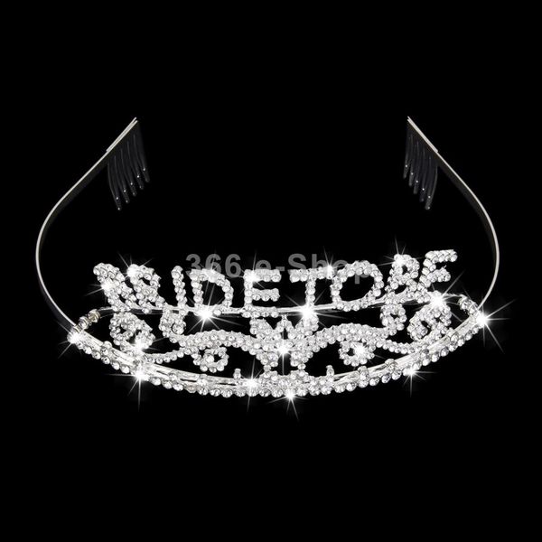 

wholesale-bling bling crystal bride to be tiara crown bachelorette party wedding gift