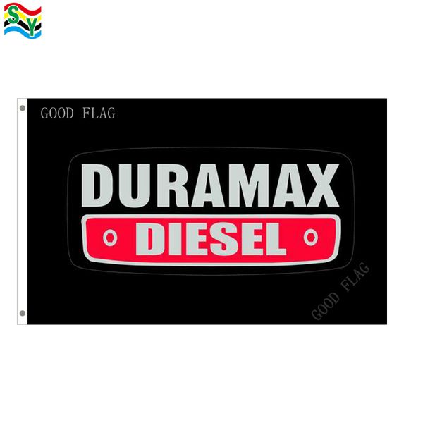 

goodflag duramax diesel flags banner 3x5 ft 90*150cm polyster outdoor flag