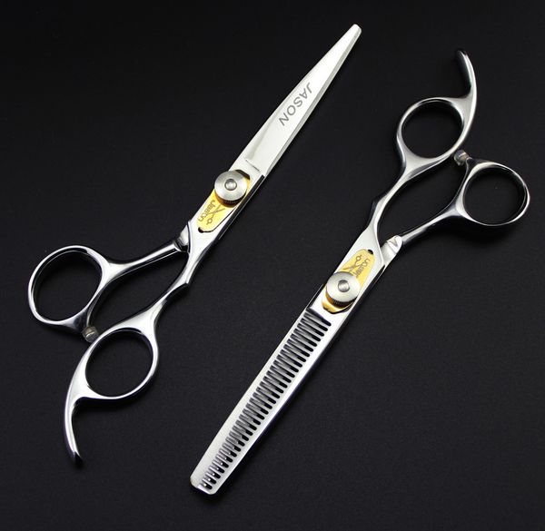 309 6 0 17 5cm Brand Jason Top Grade Hairdressing Scissors 440c