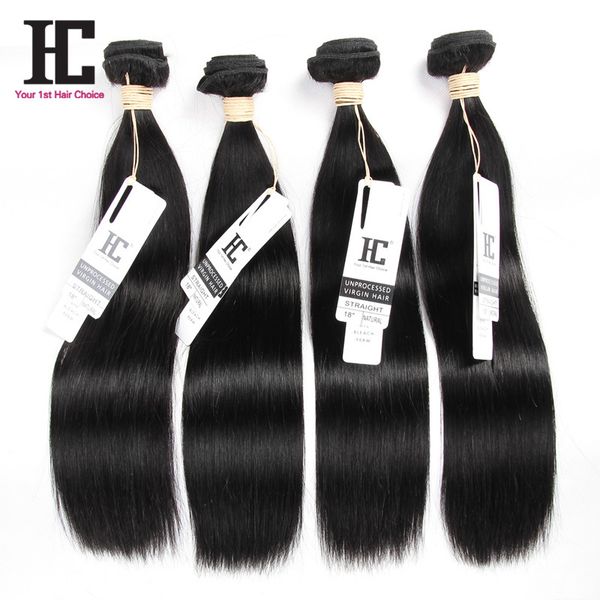 

Peruvian Virgin Hair Straight 4 Bundles HC Products Cheap Peruvian Virgin Hair 4 Bundle Deals 7A Unprocessed Human Hair Weave