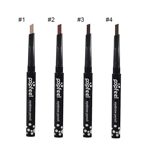 

Popfeel eyebrow pencil automatically rotating makeup eyebrow pencil long la ting waterproof no blooming brown black grey color 2801032