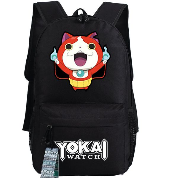 Yokai-Uhr-Rucksack, 3DS-Box-Katzen-Schultasche, cooler Tagesrucksack, hochwertige Schultasche, neuer Spiel-Tagesrucksack
